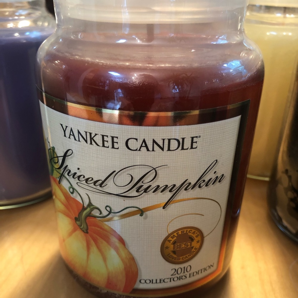 Yankee Candle Large Jar Spiced Pumpkin Collector’s Edition 2010